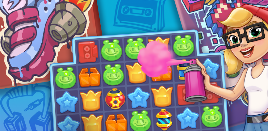 Background Subway Surfers Match 