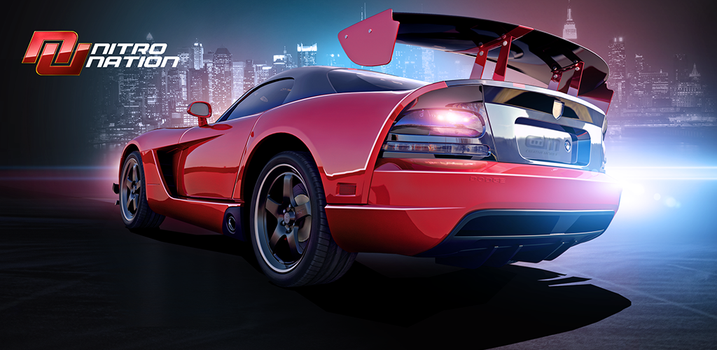 Background Nitro Nation: Car Racing Game 
