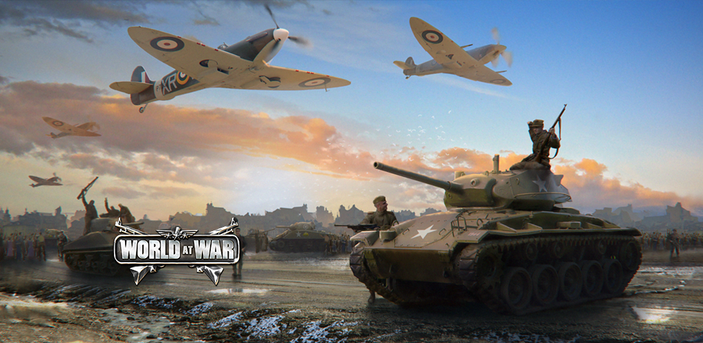 Background World at War: WW2 Strategy 