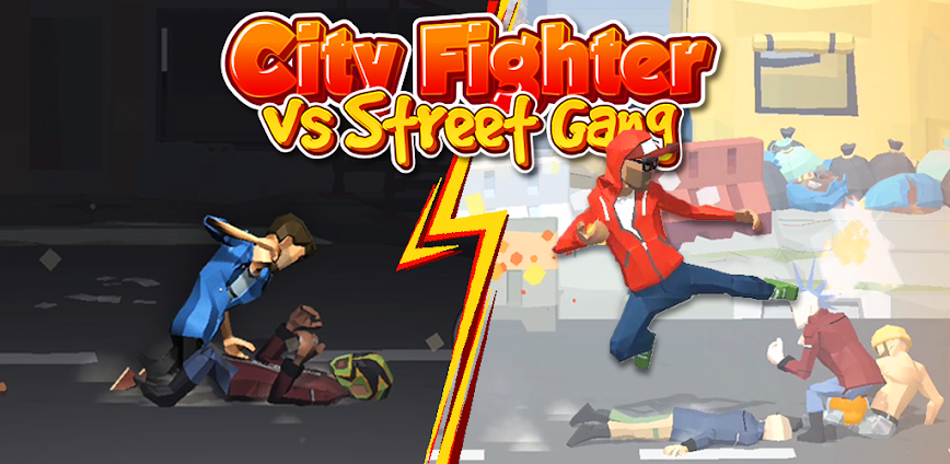 Background City Fighter vs Street Gang 