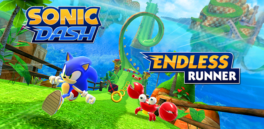 Background Sonic Dash - لعبة الجري 