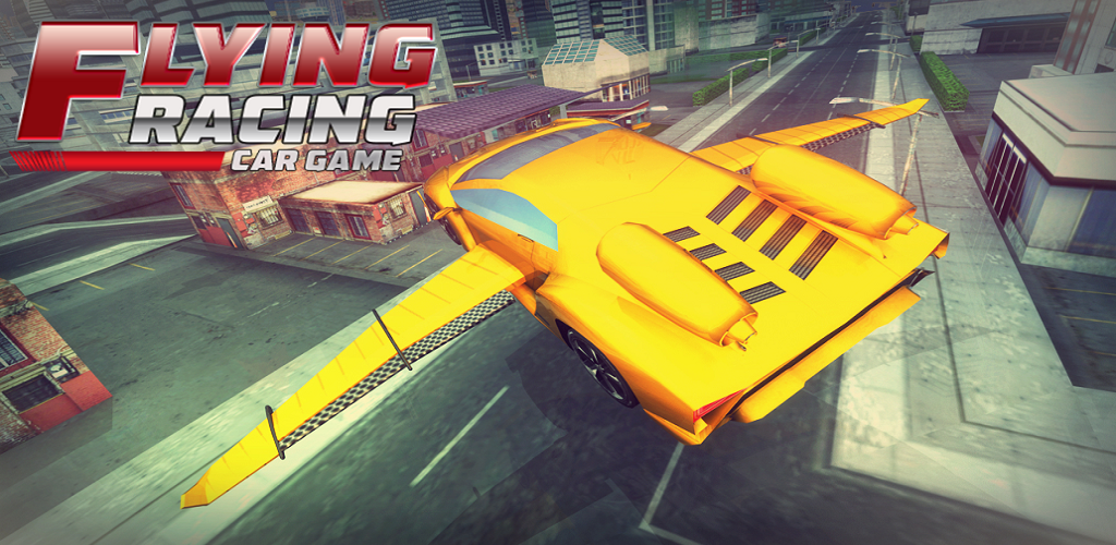 Background Flying Racing Car Games 
